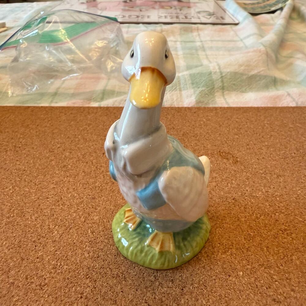 Beatrix Potter Mr. Drake Puddle-Duck figurine F Warne Co England 1979 no 31